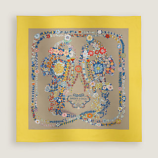 スカーフ HERMES BRIDES DE GALA EN FLEURS SCARF 90 Brides de Gala en Fleurs scarf 90 | Hermès Mainland China